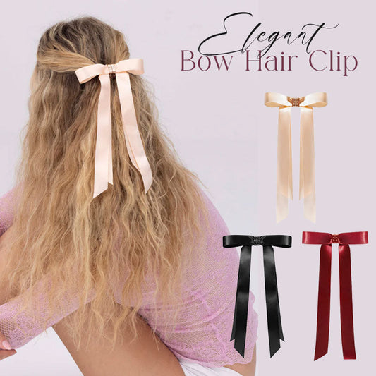 🔥 Letzter Tag! 49 % Rabatt – Elegante magnetische Haarspange mit Schleife ✨